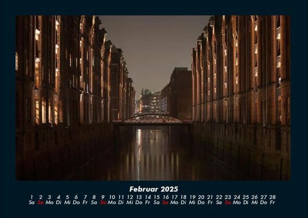 Produktbild: Hamburg 2025 Fotokalender DIN A4