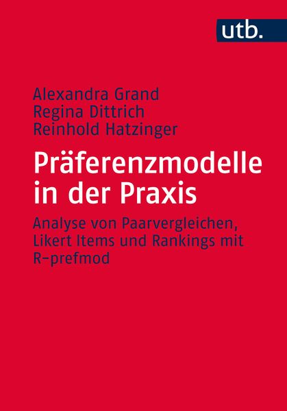 Produktbild: Pr&auml;ferenzmodelle in der Praxis
