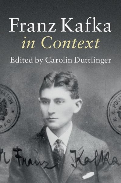 Produktbild: Franz Kafka in Context