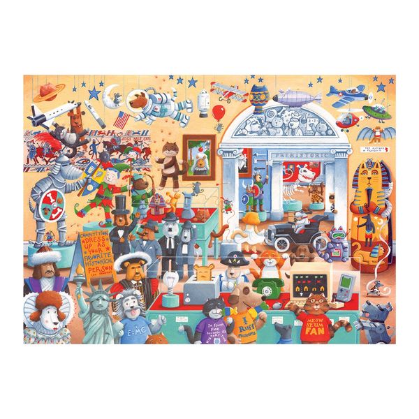 Produktbild: Cobble Hill Katzen und Hunde Museum 350 Teile