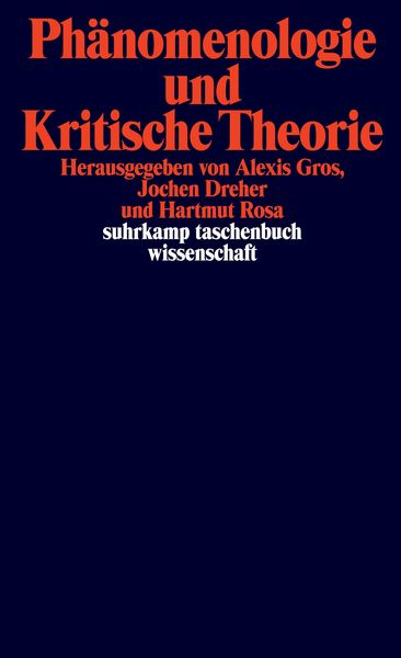 Produktbild: Ph&auml;nomenologie und Kritische Theorie