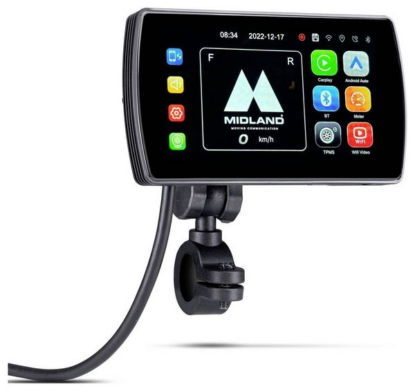 Produktbild: Midland Midland BikePlay Pro, Motorrad Multimedia Motorrad-Navi 12.7 cm 5 Zoll