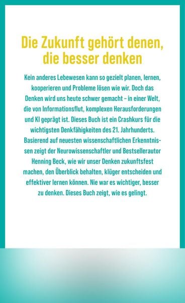 Produktbild: Besser denken