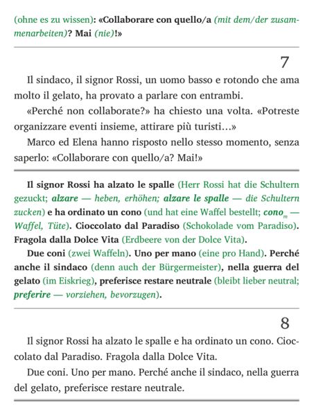 Produktbild: Italienisch lernen mit lustigen Kurzgeschichten (A1-A2) - La Guerra del Gelato (+ Audio-Online)