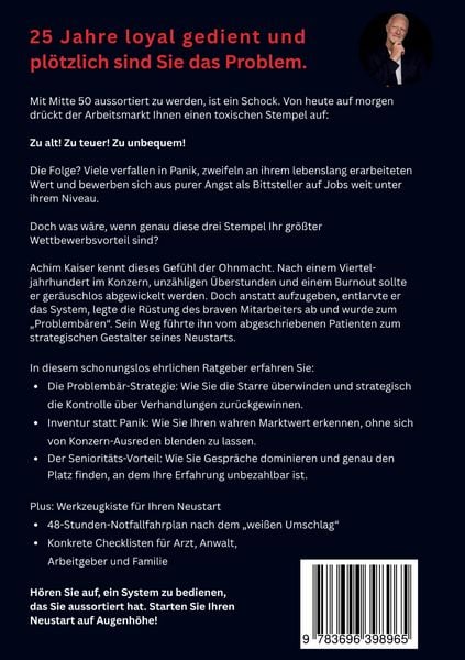 Produktbild: Zu alt. Zu teuer. Zu unbequem.