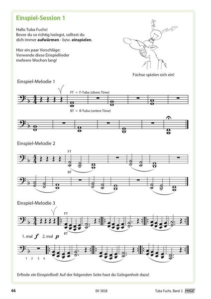 Produktbild: Tuba Fuchs Band 1