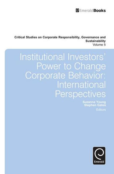 Produktbild: Institutional Investors' Power to Change Corporate Behavior