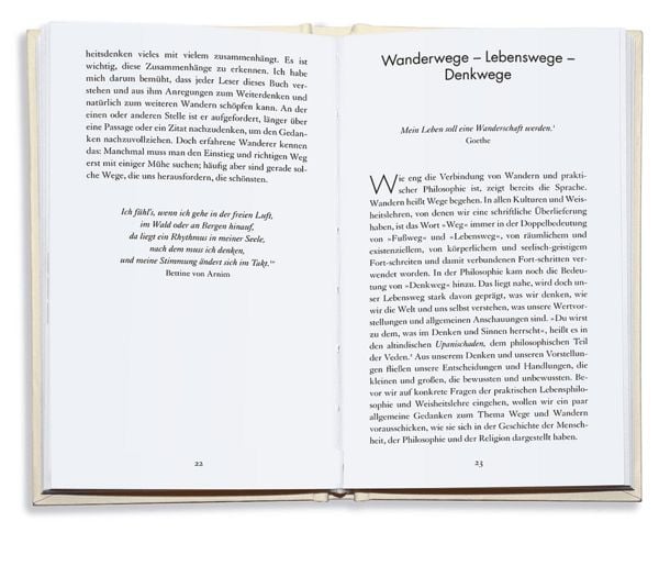 Produktbild: Vom Gl&uuml;ck des Wanderns