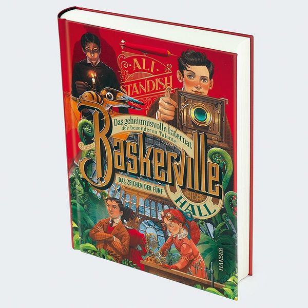Produktbild: Baskerville Hall - Das geheimnisvolle Internat der besonderen Talente: Das Zeichen der Fünf