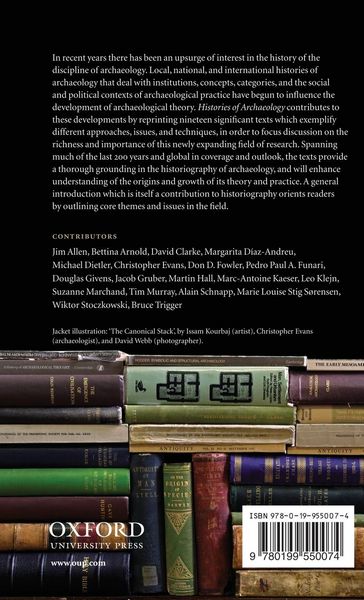 Produktbild: HISTORIES OF ARCHAEOLOGY C