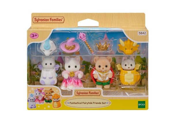 Produktbild: Sylvanian Families 5842 - Fantastical Fairytale Friends Set, Baby Fantasiefreunde Set, Figurenset
