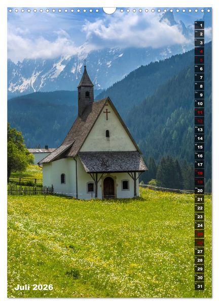 Produktbild: S&Uuml;DTIROL Idylle und historische Bauten (Wandkalender 2026 DIN A3 hoch), CALVENDO Monatskalender