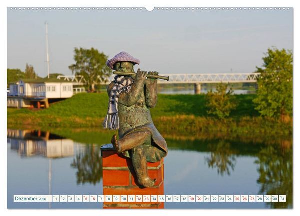 Produktbild: Wittenberge an der Elbe (Wandkalender 2026 DIN A2 quer), CALVENDO Monatskalender