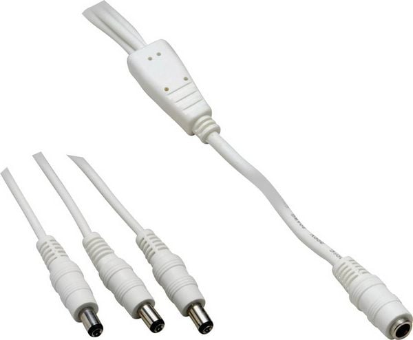 Produktbild: VOLTCRAFT 072959C Niedervolt-Anschlusskabel Niedervolt-Buchse - Niedervolt-Stecker 5.5 mm 2.5 mm 5.5 mm 2.5 mm 1.10 m 1 St.