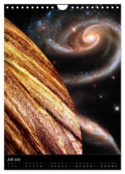 Produktbild: Mikrokosmos &ndash; Makrokosmos (Wandkalender 2026 DIN A4 hoch), CALVENDO Monatskalender