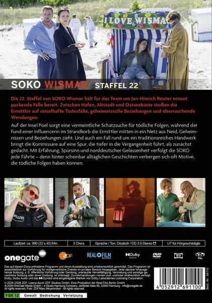 Produktbild: Soko Wismar Staffel 22 [5 DVDs]