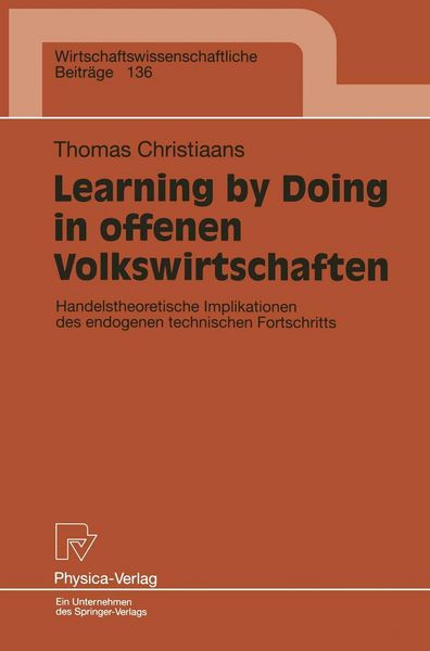 Produktbild: Learning by Doing in offenen Volkswirtschaften