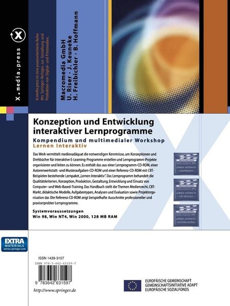 Produktbild: Konzeption und Entwicklung interaktiver Lernprogramme
