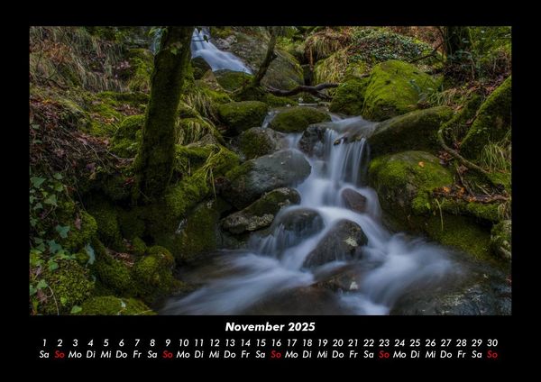 Produktbild: Wasserf&auml;lle 2025 Fotokalender DIN A3
