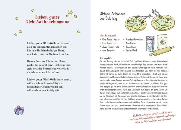 Produktbild: Die Olchis. Das Adventskalenderbuch