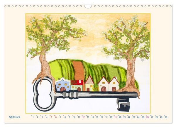 Produktbild: Wagramer Kellergassen (Wandkalender 2026 DIN A3 quer), CALVENDO Monatskalender