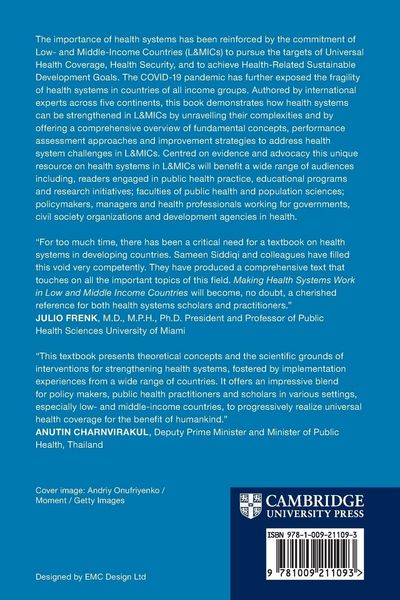 Produktbild: Making Health Systems Work in Low and Middle Income Countries