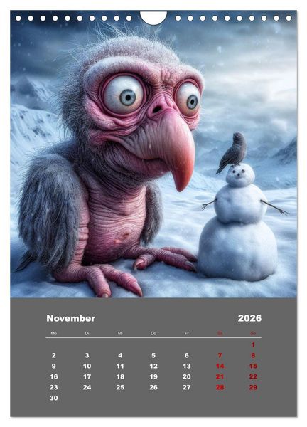 Produktbild: Waldo und Stefler (Wandkalender 2026 DIN A4 hoch), CALVENDO Monatskalender