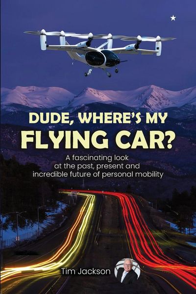 Produktbild: Dude, Where's My Flying Car?