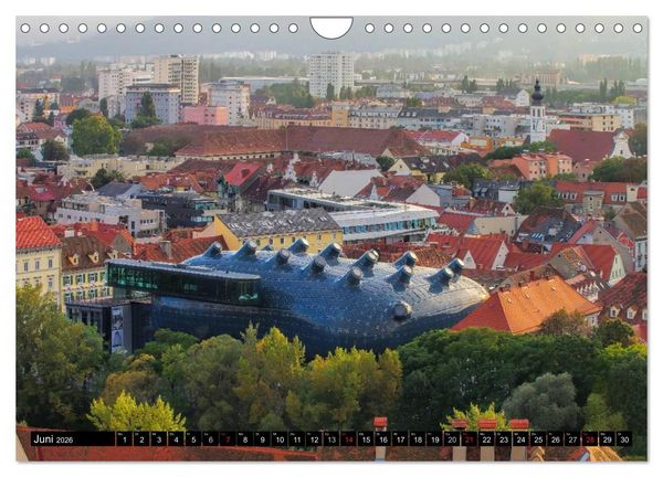 Produktbild: Graz - Metropole der Steiermark (Wandkalender 2026 DIN A4 quer), CALVENDO Monatskalender