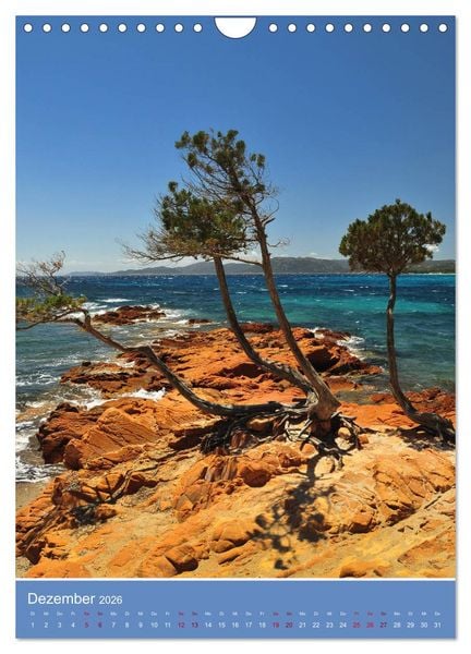 Produktbild: Korsika - Felsen und Meer (Wandkalender 2026 DIN A4 hoch), CALVENDO Monatskalender