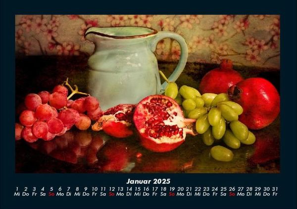 Produktbild: Obstkalender 2025 Fotokalender DIN A4