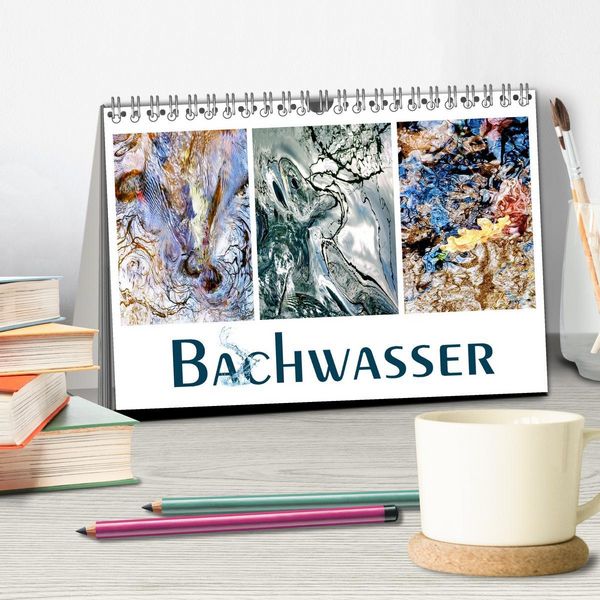 Produktbild: Bachwasser (Tischkalender 2026 DIN A5 quer), CALVENDO Monatskalender
