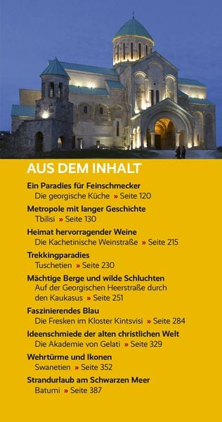 TRESCHER Reiseführer Georgien