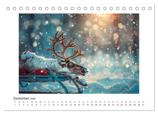 Produktbild: Einfach mal abh&auml;ngen (Tischkalender 2026 DIN A5 quer), CALVENDO Monatskalender