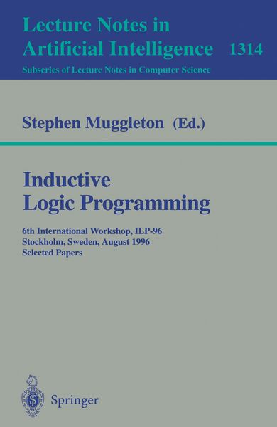 Produktbild: Inductive Logic Programming