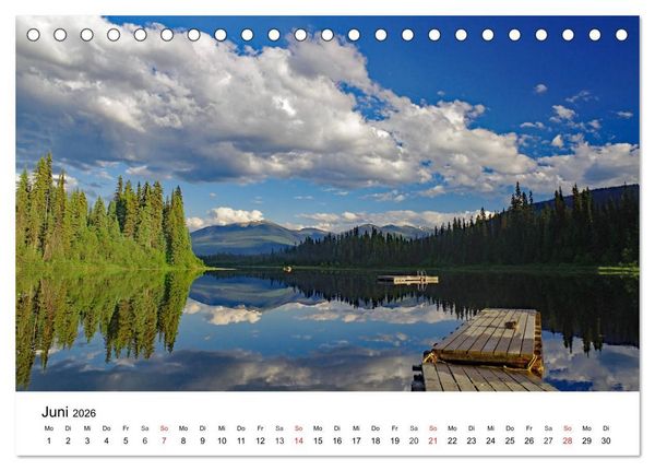 Produktbild: Trans-Canada: Von Vancouver nach Halifax (Tischkalender 2026 DIN A5 quer), CALVENDO Monatskalender