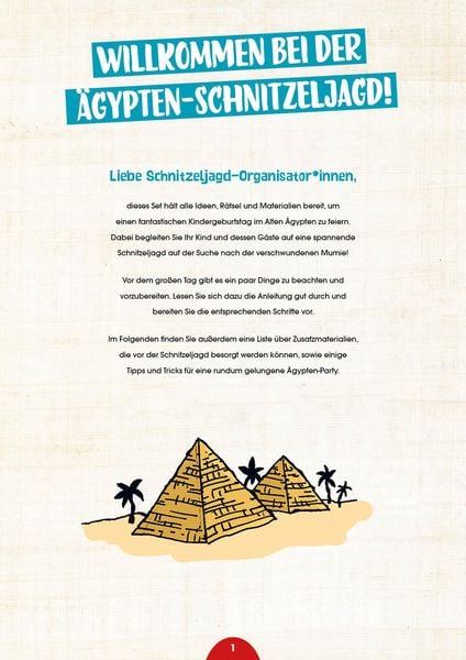 Produktbild: Set: Abenteuer Schnitzeljagd &ndash; Die verschwundene Mumie