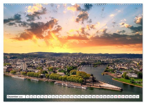 Produktbild: Mosel - Idylle und guter Wein (Wandkalender 2026 DIN A2 quer), CALVENDO Monatskalender
