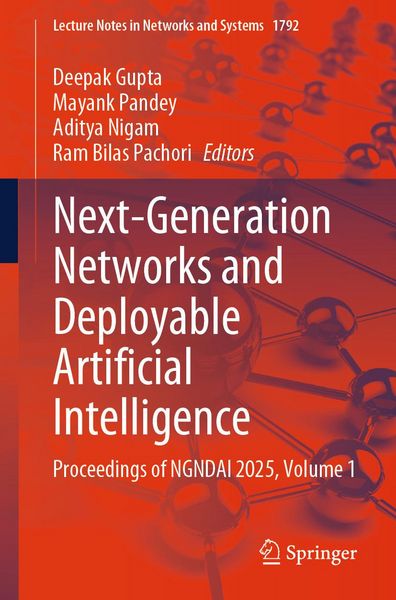 Produktbild: Next-Generation Networks and Deployable Artificial Intelligence