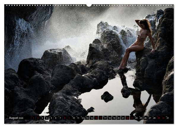 Produktbild: Lanzarote - Aktaufnahmen auf der Vulkaninsel (Wandkalender 2026 DIN A2 quer), CALVENDO Monatskalender
