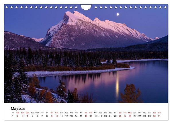 Produktbild: Canada&rsquo;s awe-inspiring sights (Wall Calendar 2026 DIN A4 landscape), CALVENDO 12 Month Wall Calendar