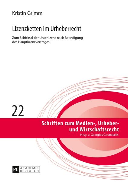 Produktbild: Lizenzketten im Urheberrecht