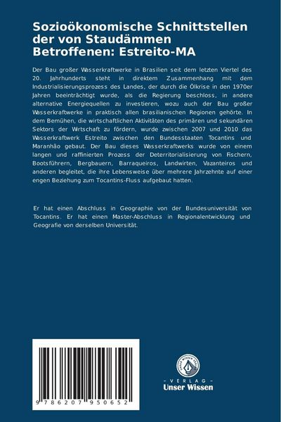 Produktbild: Sozio&ouml;konomische Schnittstellen der von Staud&auml;mmen Betroffenen: Estreito-MA
