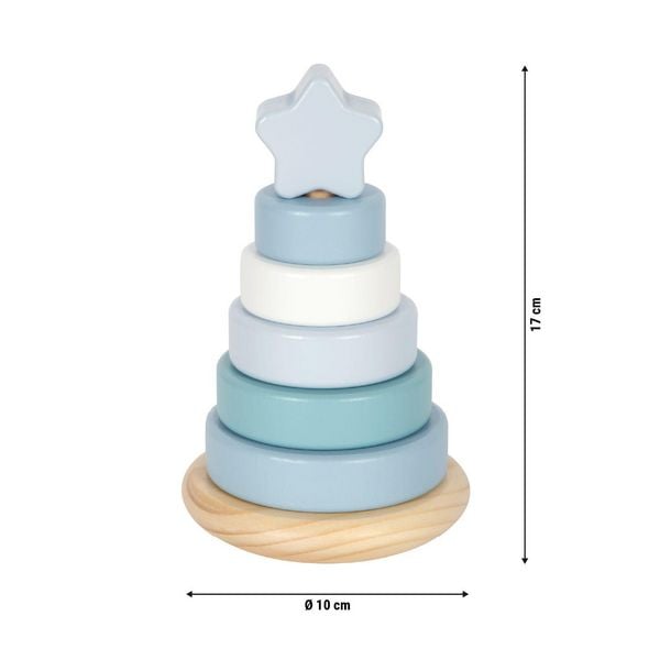 Produktbild: Stapelturm blau