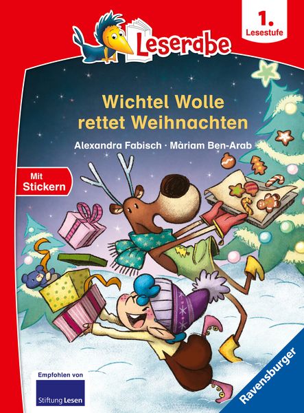 Produktbild: Leserabe 1. Lesestufe - Wichtel Wolle rettet Weihnachten