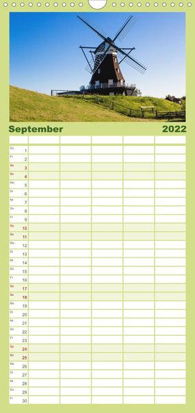 Produktbild: Familienplaner Pellworm 2022 (Wandkalender 2022 , 21 cm x 45 cm, hoch)