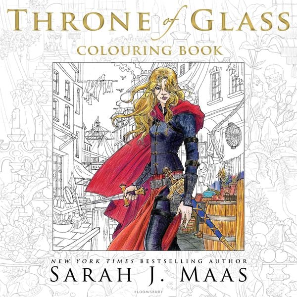 Produktbild: The Throne of Glass Colouring Book