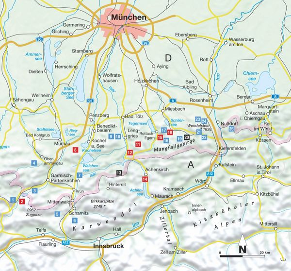 Produktbild: H&uuml;tten-Geheimtipps Bayerische Hausberge