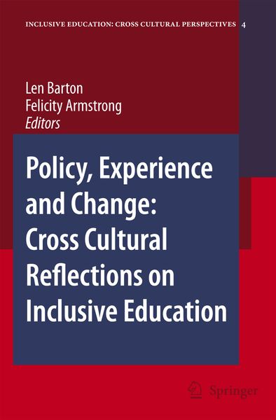Produktbild: Policy, Experience and Change: Cross-Cultural Reflections on Inclusive Education