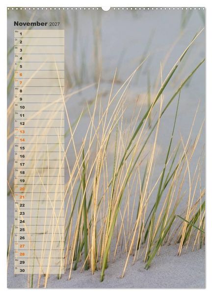 Produktbild: Zwischen D&uuml;nen und Watt / Geburtstagskalender (Wandkalender 2027 DIN A2 hoch), CALVENDO Monatskalender